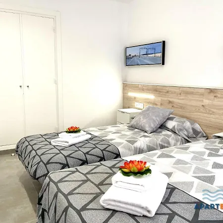 公寓 Apartbeach Mimosas Deluxe Climatizado Vistas Playa